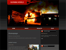 Tablet Screenshot of en.burning-world.de